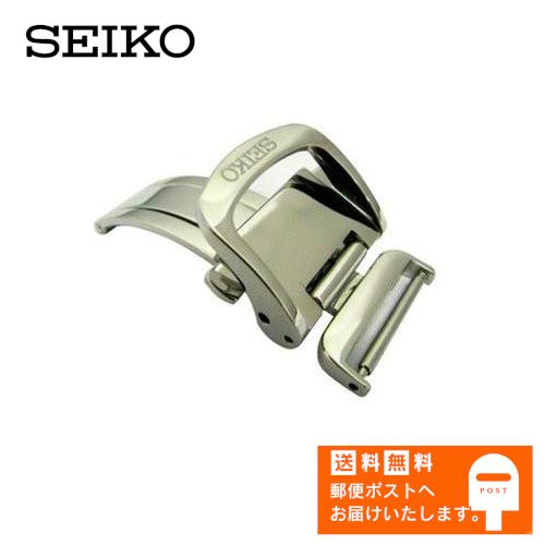 SEIKO 純正 Seiko セイコー 16mm バックル 6R20-00B0 レザーバンド用 尾錠 プッシュ式 DFZ9AW-BK00