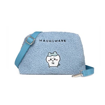吉伊卡哇 絨毛斜背包 小八貓