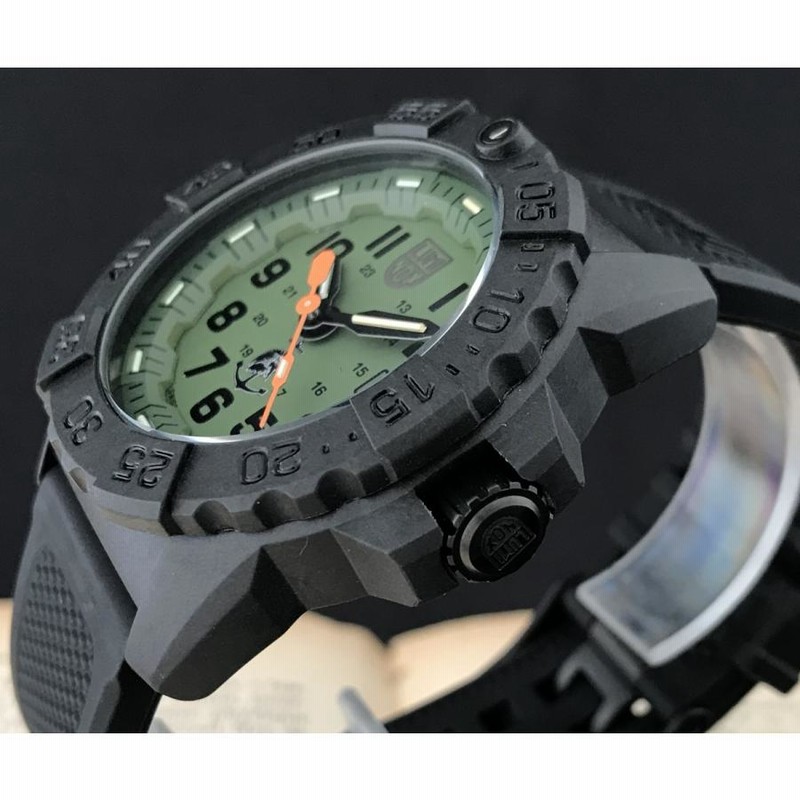 ☆☆LUMINOX ルミノックス ネイビーシールズ 3500シリーズ グリーン クォーツ メンズ 腕時計 NAVY SEAL