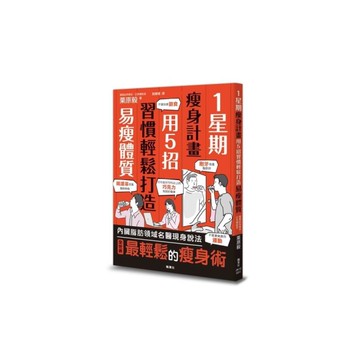 1星期瘦身計畫：用5招習慣輕鬆打造易瘦體質