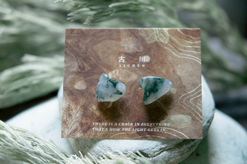 CRACK | 礦物系耳環 |  EARRINGS