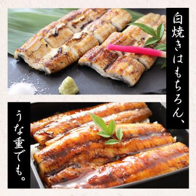 ふるさと納税 美郷町 うなぎ白焼き 1尾(蒲焼タレ付き)