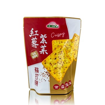 統一生機 紅藜紫菜蘇打餅108公克/袋(超商限2包)