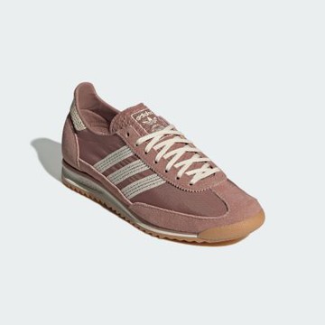 adidas 休閒鞋 SL 72 OG W 女鞋 乾燥玫瑰粉 麂皮 復古 膠底 愛迪達 JQ5157
