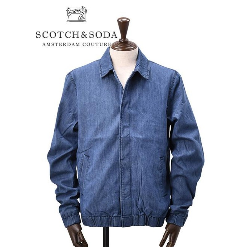 スコッチ＆ソーダ SCOTCH & SODA コーチジャケット メンズ デニム