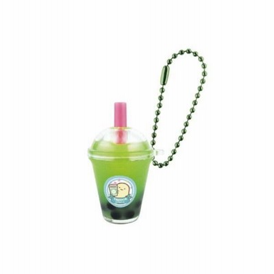 SG5521590GT【すみっコぐらし】タピオカキーホルダー【グリーン