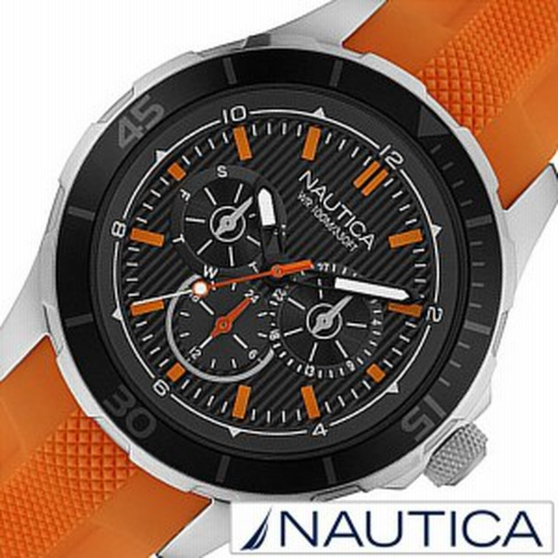 ノーティカ 腕時計 Nautica 時計 ノーティカ 時計 Nautica 腕時計 メンズ ブラック Naig 正規品 サーフィン マリン スポーツ 防水 通販 Lineポイント最大1 0 Get Lineショッピング