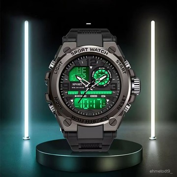 【台灣出貨】 升級版 戰狼特種兵 多功能手錶 雙顯電子錶 科技 戶外運動 潮流時尚 夜光 電子錶 戰狼電子錶 男手錶