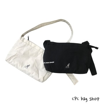 KANGOL 袋鼠 水洗尼龍側背包 慵懶包 韓系斜背包 側背包 雲朵包 肩背包  女生包包 男生包包 袋鼠包包 (現貨)