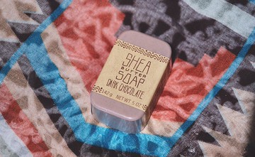 牛油樹脂肥皂黑巧克力（黃油-142克黑巧克力）