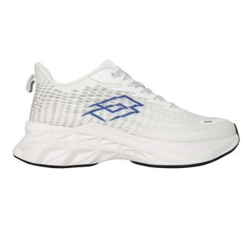 LOTTO 男輕量避震慢跑鞋-2E寬楦-運動 反光 休閒 LT5AMR9999 白藍灰