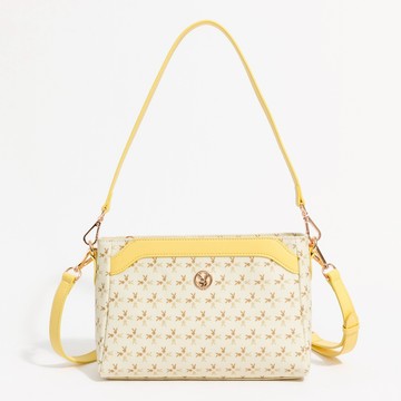 PLAYBOY - 斜側背包  Stellar系列 - 黃色