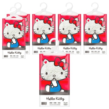 Hello Kitty 凱蒂貓 英國梨小蒼蘭懸掛式除濕袋  160g  6包