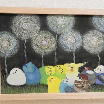 木框原作畫【難忘的瞬間】