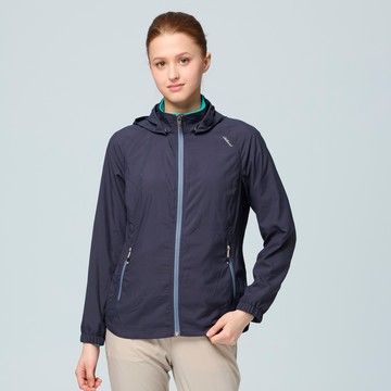 【WILDLAND荒野】女山野涼風抗UV運動外套175 秀姑藍山