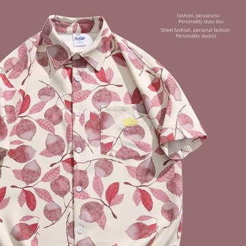 ✨台灣新品🎈 | 小衆設計師品牌 | 無性別風 | 滿身印花襯衫男
