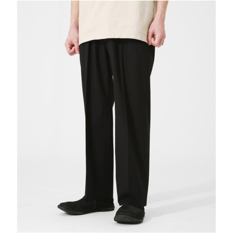 MARKAWARE / マーカウェア ： FLAT FRONT TROUSERS / 全2色 ： A21B