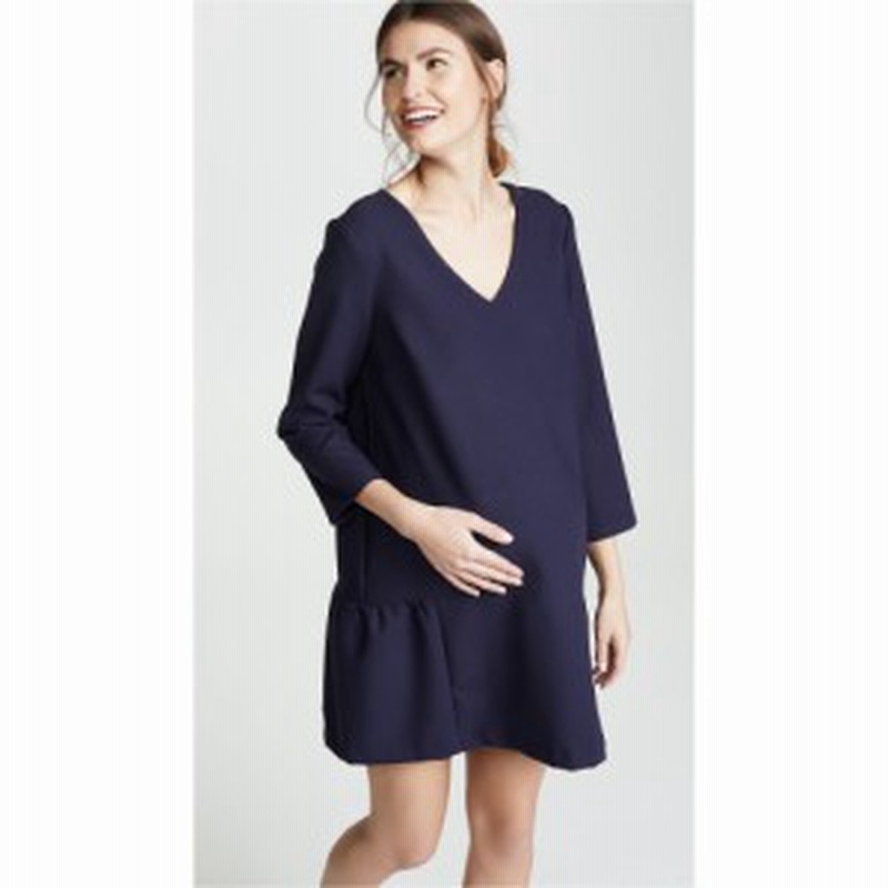 ハッチ Hatch レディース ワンピース ワンピース ドレス The Heidi Dress Navy 通販 Lineポイント最大1 0 Get Lineショッピング