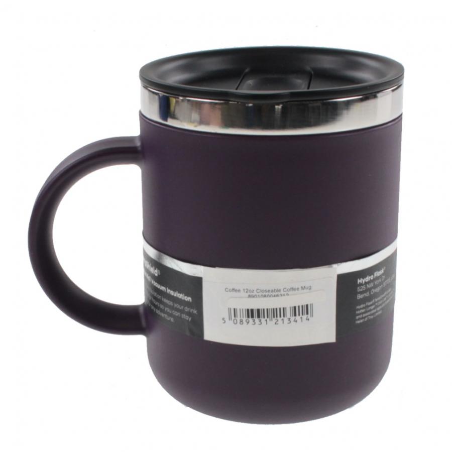 Hydro Flask hydro-flask ハイドロフラスク CLOSEABLE COFFEE MUG 12oz 354ml エッグプラント