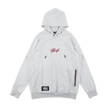 NBA 基本款 隊名草寫 連帽T恤 公牛隊-3355105611