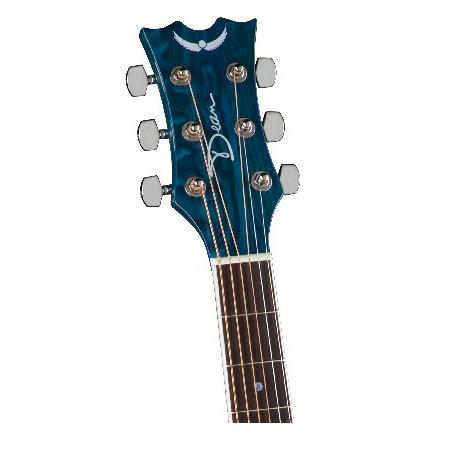 Dean ディーン Guitars AX DQA TBL Dread Quilt Ash アコースティックギター, Trans Blue アコースティックギター アコギ ギター (並行輸入)