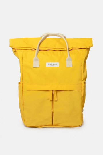 【Simple zone】英國Kind Bag-後背包-豔陽黃