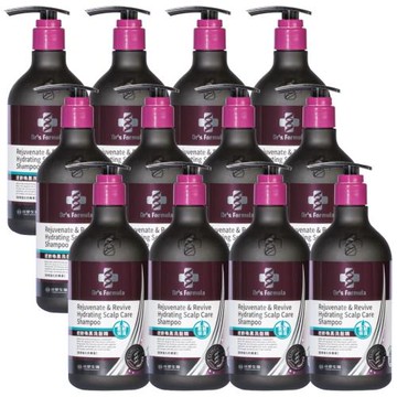 《台塑生醫》Dr’s Formula逆齡喚黑洗髮精(柔韌保濕款)580g*12入