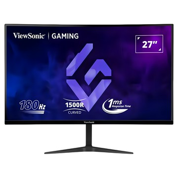 ViewSonic VX2718-2KPC-MHD 27吋 180Hz 1ms 曲面電競螢幕  1台