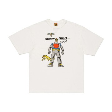 AirRoom 正品 2024AW I KNOW NIGO TOO HUMAN MADE GRAPHIC  機器人 短T