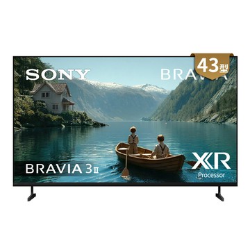 SONY BRAVIA 3II 43型 4K Google TV顯示器 Y-43XR30M2