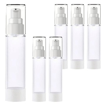 咪咪購物 真空分裝瓶噴霧款30ml 旅行分裝瓶 乳液分裝瓶 按壓分裝瓶 方便攜帶  單色  6入