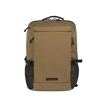 【OUTDOOR】悠遊寰旅15.6吋電腦旅行背包-卡其棕 OD163115KB