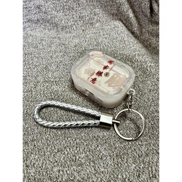 新年適用airpodspro3保護套airpods4保護套蘋果耳機保護殼airpodspro2代耳機殼三四代airpods3藍牙保護耳機套