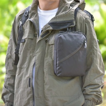 輕旅防盜口袋包 ( M ) 黑色