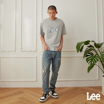 Lee 男女款 季節性版型 LEE LOGO 特色印花短袖圓領TEE 三色