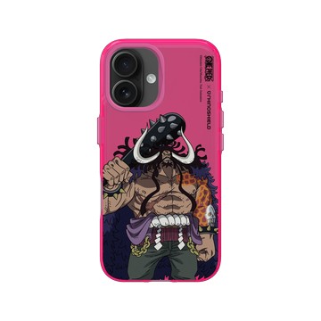 iPhone 16 Clear 粉漾桃 - 航海王 One Piece - 角色系列-凱多