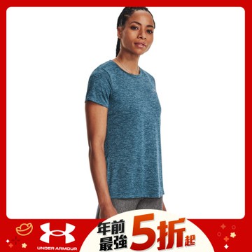 【UNDER ARMOUR】UA 女 Tech 短T-Shirt-人氣新品