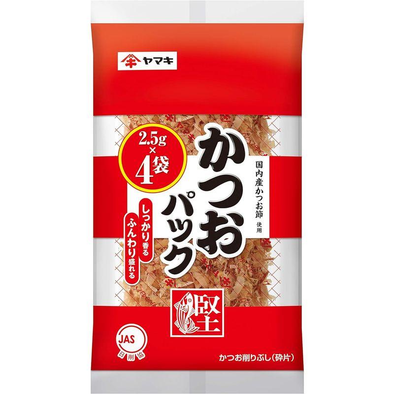 ヤマキ かつおパック (2.5g×4P)×10個