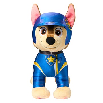SPIN MASTER 汪汪隊立大功毛絨系列 救援大車隊娃娃  20cm  阿奇 藍色  1個