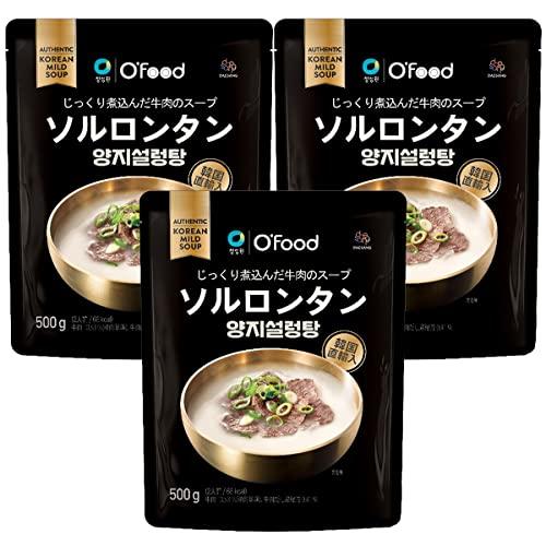 [O'food] 韓国 牛肉スープ 韓国食品 韓国料理 レトルト 時短 簡単調理 じっくり煮込ん