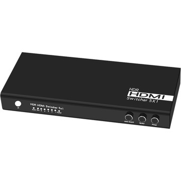 Alanview 5x1 HDMI 2.0 HDR 五進一出切換器 4K@60Hz (AL2051)