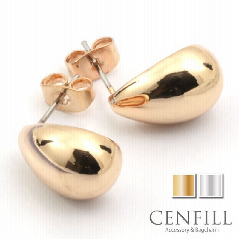 プレゼント付き ピアス ニッケルフリー ドロップ型ピアス ドロップ フック 18kコーティング フープピアス レディース 華奢 シンプル 金属アレルギー 通販 Lineポイント最大0 5 Get Lineショッピング