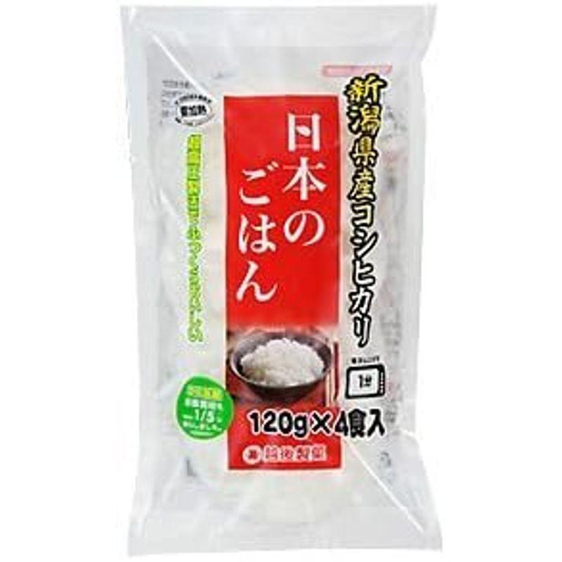 越後製菓 日本のごはん (120g×4食)×12袋入