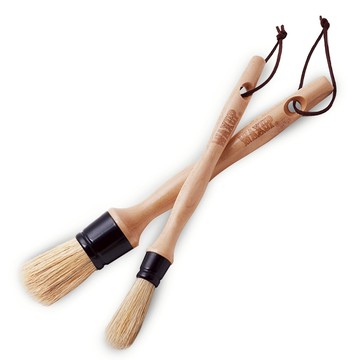 【WAXUP-鬃毛細節刷】豬鬃毛 法國原木 鐵環製成 給你最高品質 有比有差 美容刷 清潔刷 隙縫刷