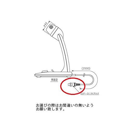 TOA 卓上型マイク（5P-DINプラグ） PM-660D