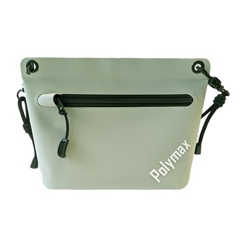 Polymax 寶麗美斯 防水隨身扁包 功能布面材質  13.8 x 22.3cm  沙漠綠