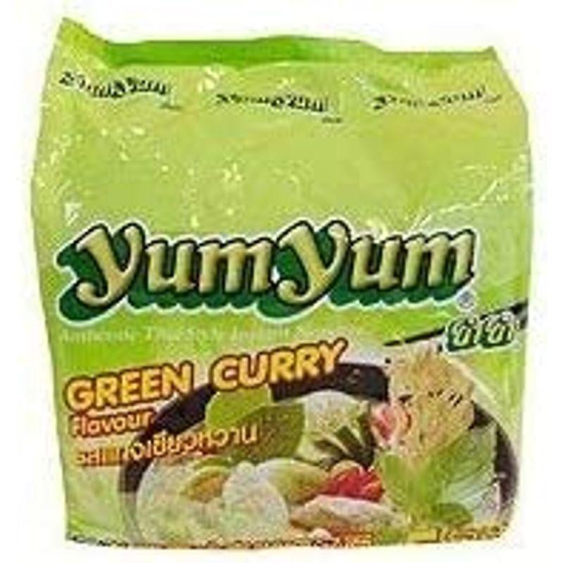 トムヤムインスタントラーメン グリーンカレー味 ヤムヤムYUMYUM GREEN CURRY 5個入り