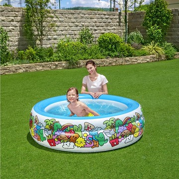 凡太奇 Bestway 歡樂島充氣泳池 201x201x53cm
