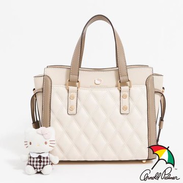 Hello Kitty - Arnold Palmer - 手提包附長背帶  Urban Chic系列 - 杏色
