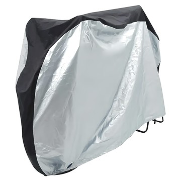 索樂生活 頂級防雨防塵自行單車罩 加厚PU塗層 防水防曬布料 前後開口鬆緊帶 附贈收納袋  210T  1個